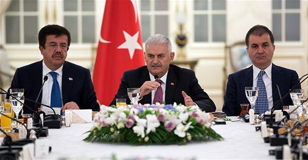 Turkish prime minister reassures German investors in Turkey