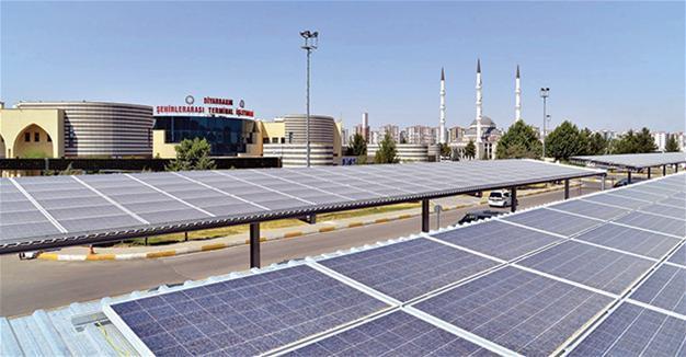 Diyarbakır intercity bus station meets energy demand from solar plant