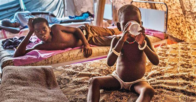 War forces 2 mln kids in Sudan to flee homes