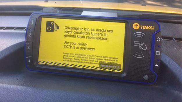 Istanbul municipality puts warning letters over video recording in cabs after criticism