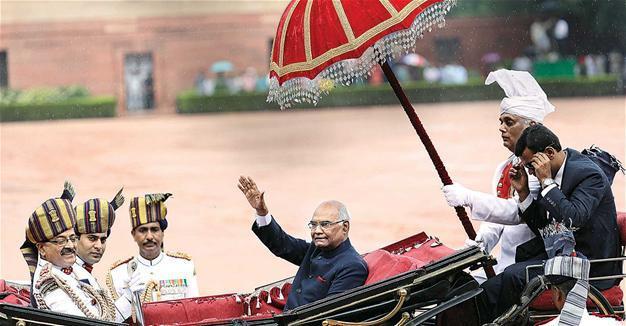India swears in Ram Nath Kovind as 14th president