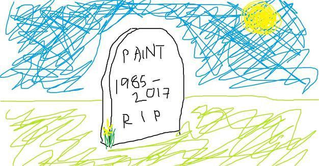 Microsoft Paint brushed aside