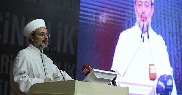 Turkeys top religious official slams Gülenists for exploiting religion