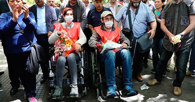 Turkish hunger-striking educators examined in hospital at Euro court’s request