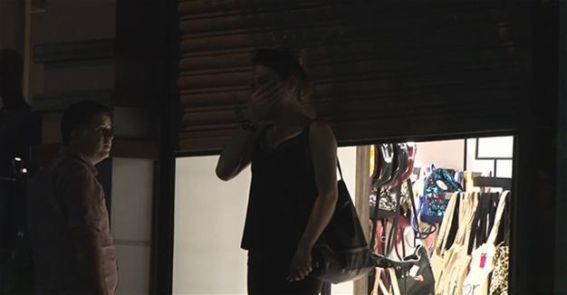 Turkish woman sleeping in closed store gets trapped with thieves overnight