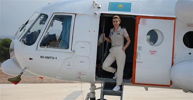 27-year-old becomes Turkey’s first female fire extinguishing helicopter pilot