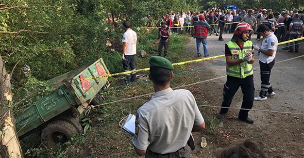 Seven dead after tractor carrying workers overturns in Turkey’s Sakarya