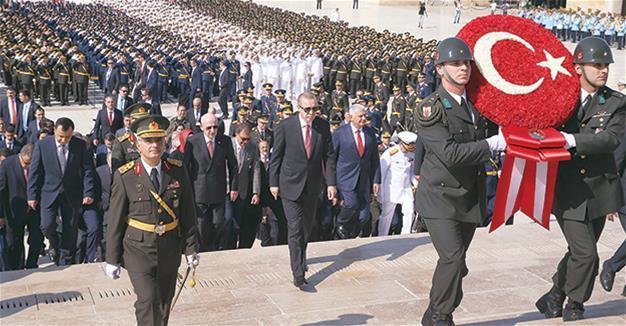 Turkey will eliminate all threats against its existence, Erdoğan says on ‘Victory Day’