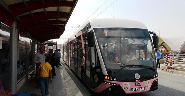 Two women-only pink trambuses brought into service in Turkey’s Malatya