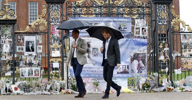 Diana mourned on 20th anniversary of her death