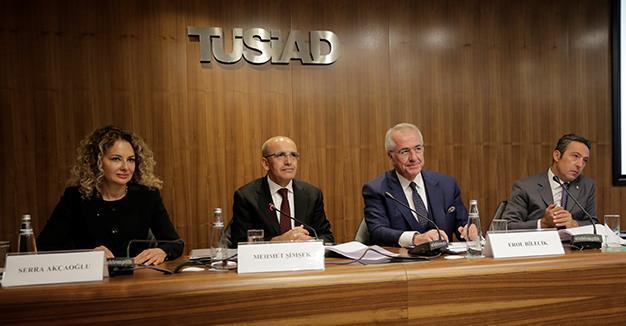 Top bosses repeat calls for strong ties with EU, voice concerns over high inflation