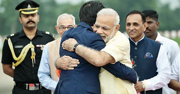 Modi, Abe get India’s first bullet train going as ties deepen