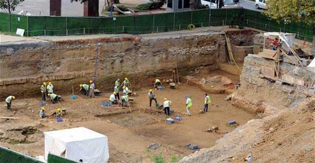 Subway construction excavations fill gap in Istanbul’s history