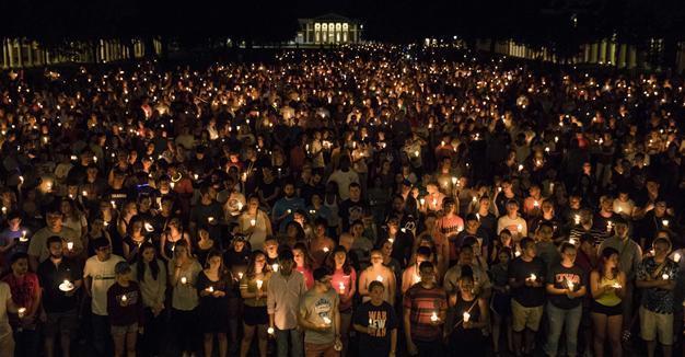 Hundreds mourn for woman killed at Virginia rally