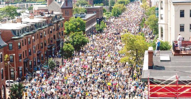 Massive counterprotest upstages Boston ‘free speech’ rally