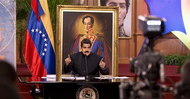 Maduro asks pope help, hails Russia