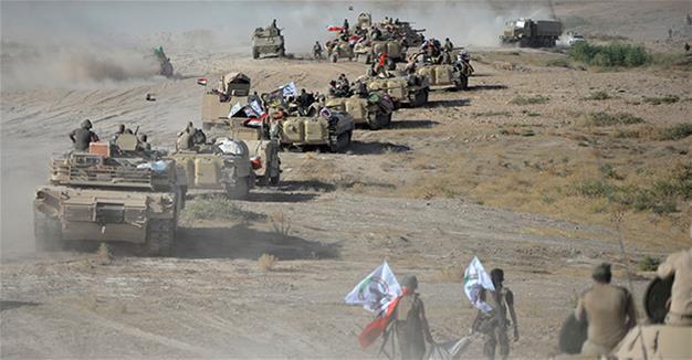 Iraqi forces advance towards heart of ISIL-held bastion