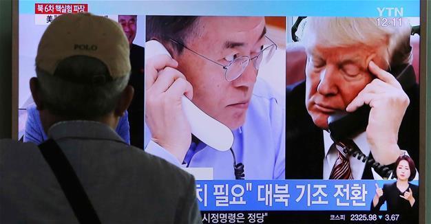 Putin warns of ‘global catastrophe’ over North Korea impasse