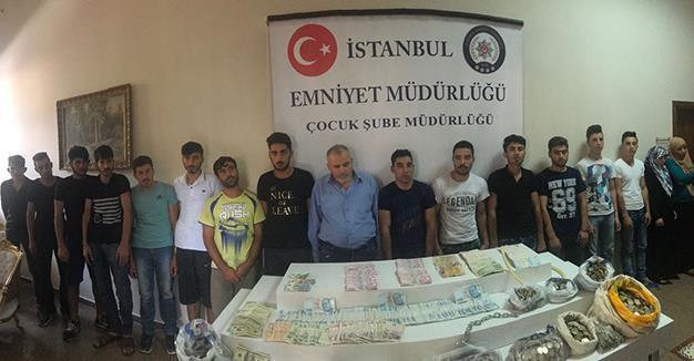 Criminal gang forcing Syrian children to beg busted in Istanbul