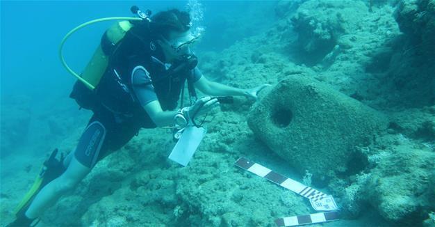 Ancient wreckages discovered on southern coasts in Mersin