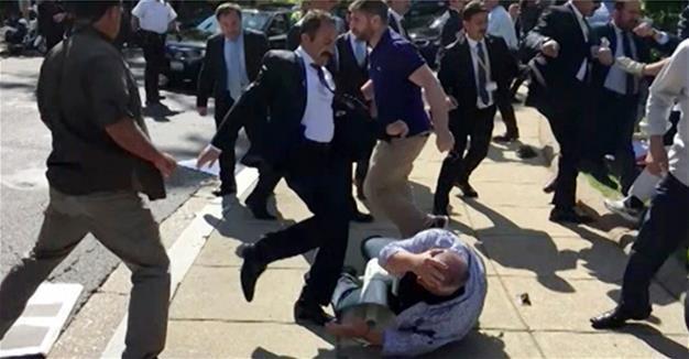 President Erdoğan says US indictment of guards from Washington brawl a ‘scandal’