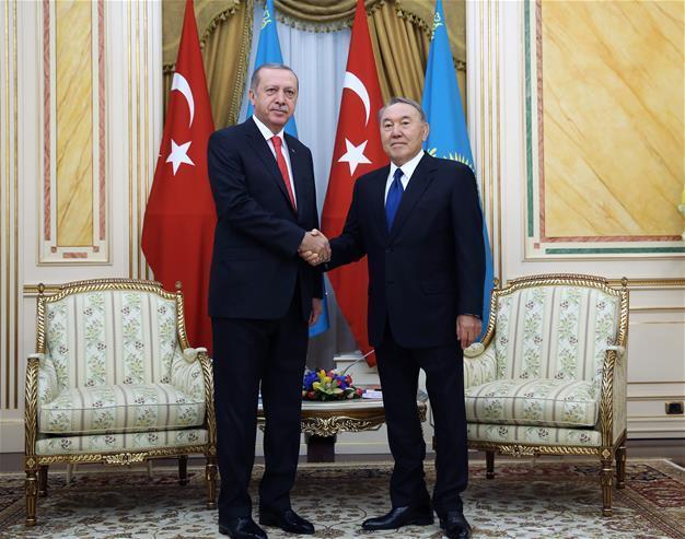 Turkey, Kazakhstan to increase cooperation in terror fight: Erdoğan