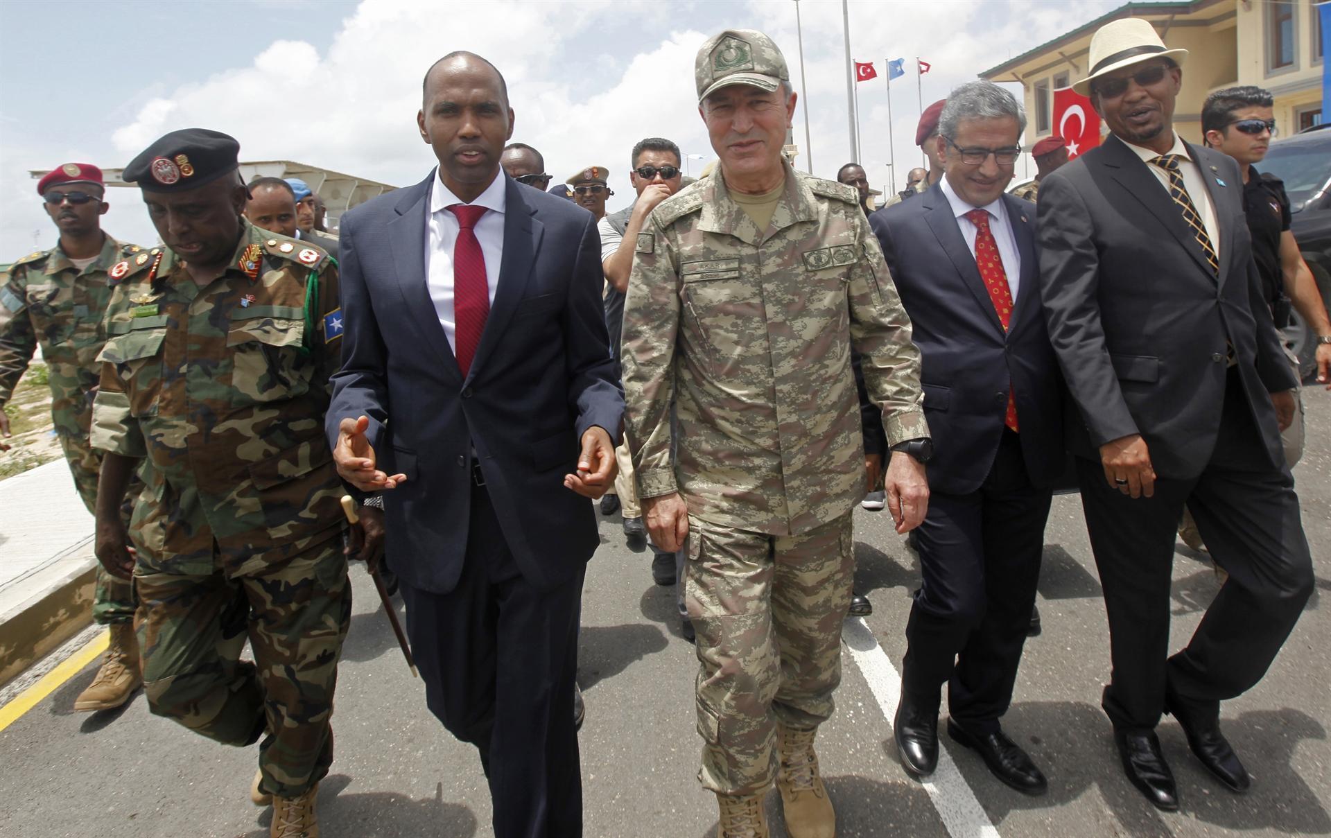 Turkey opens its largest overseas military base in Somalia
