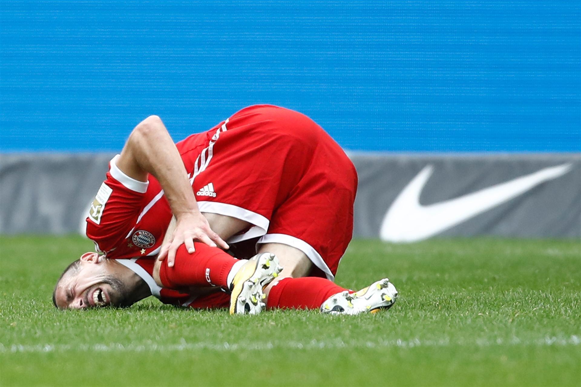 Bayerns Ribery sidelined for up to three months
