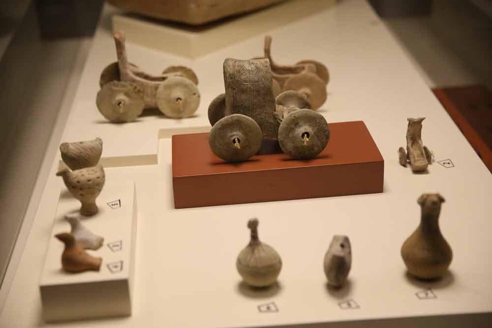 Soğmatar digs reveal children played with toy carriage, rattle 5,000 years ago