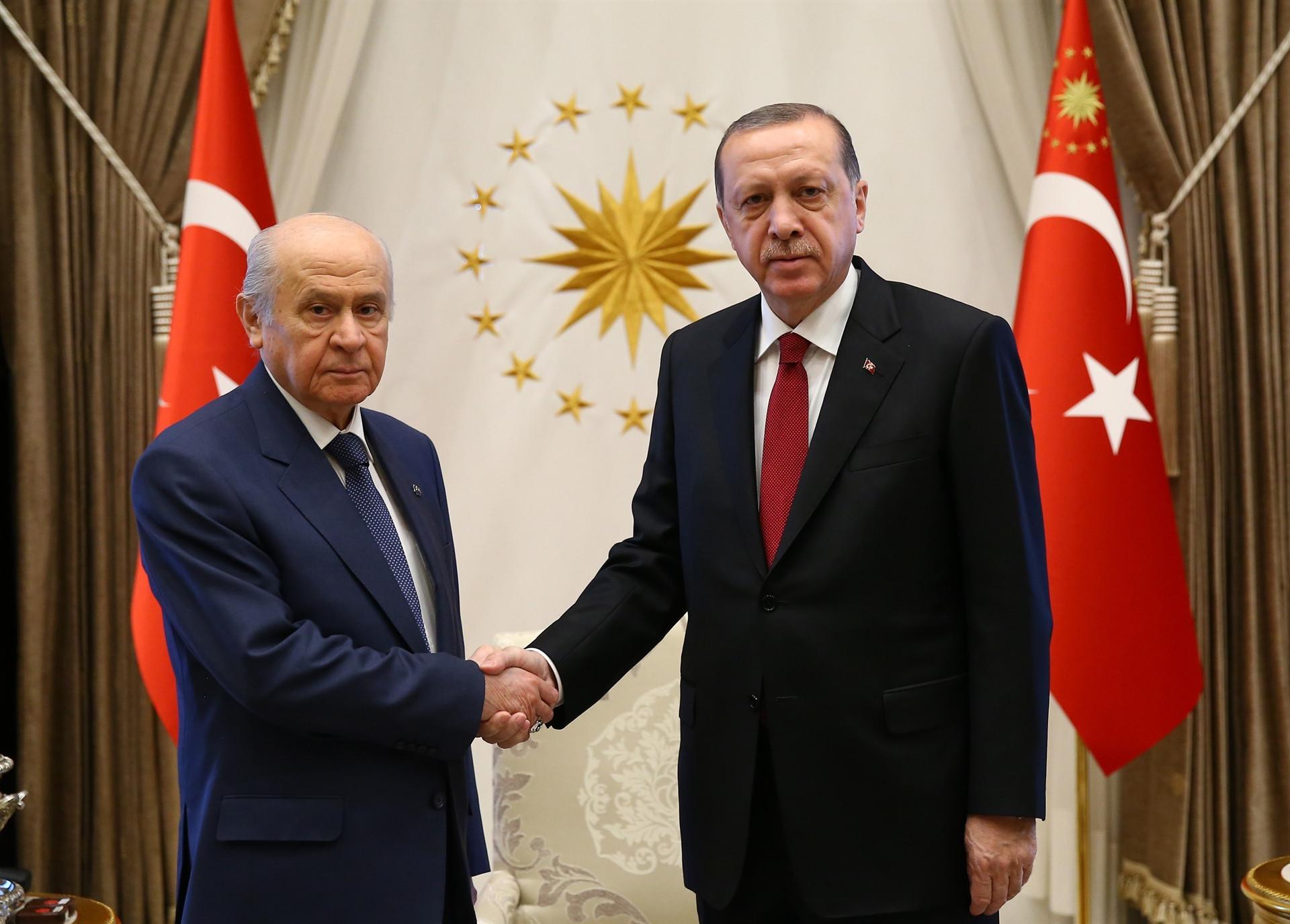 Erdoğan, Bahçeli meet over KRG referendum