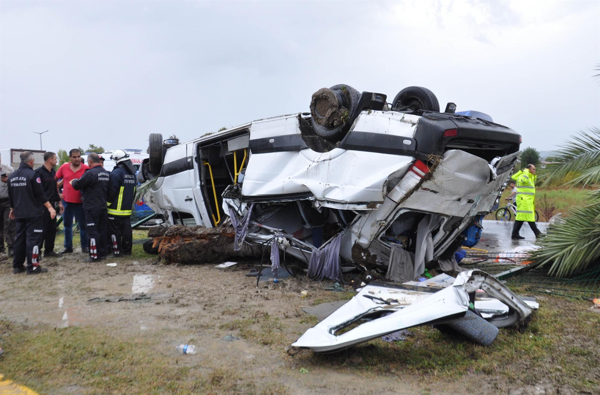 3 Germans killed in traffic accident in Turkey