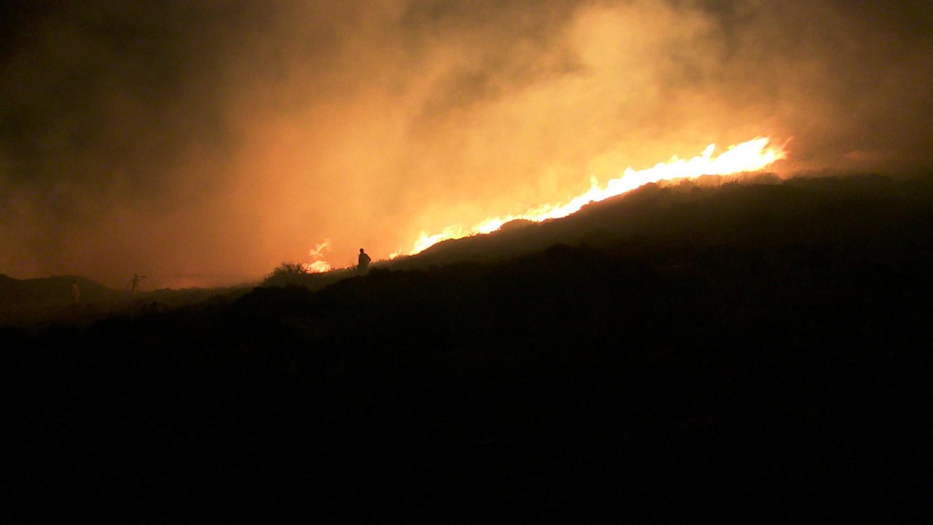 Blaze destroys 20 hectares of land in tourist hotspot on Aegean Coast