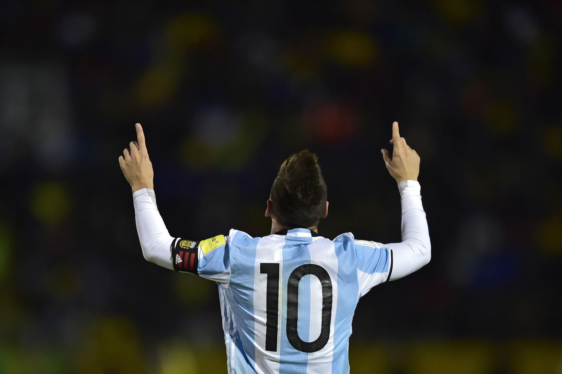 Messi treble fires Argentina to World Cup as Chile exits