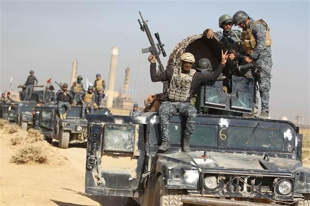 Iraqi military takes control of Kirkuk, pushing out peshmerga