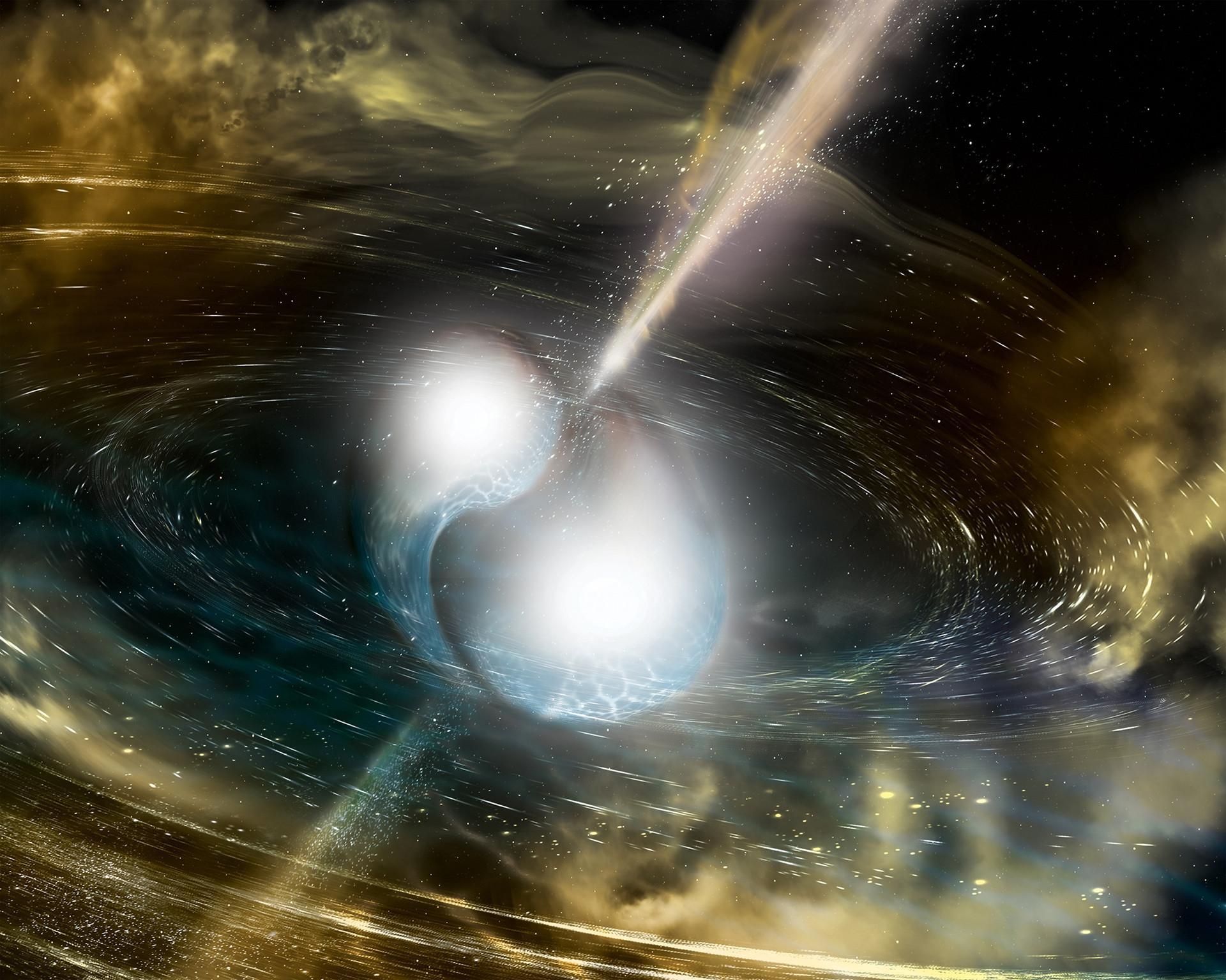 Scientists in US observe neutron stars colliding