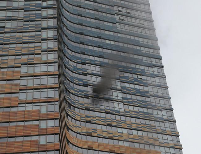 Fire erupts at Istanbul high-rise, no casualties reported