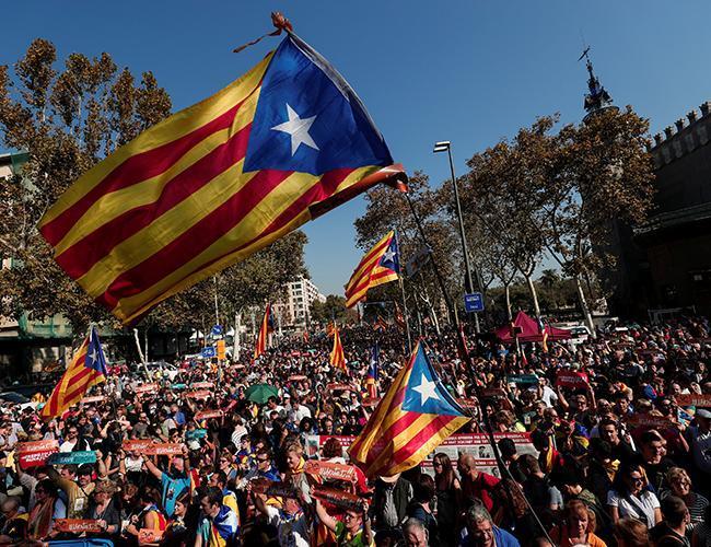 Catalan parliament declares independence from Spain