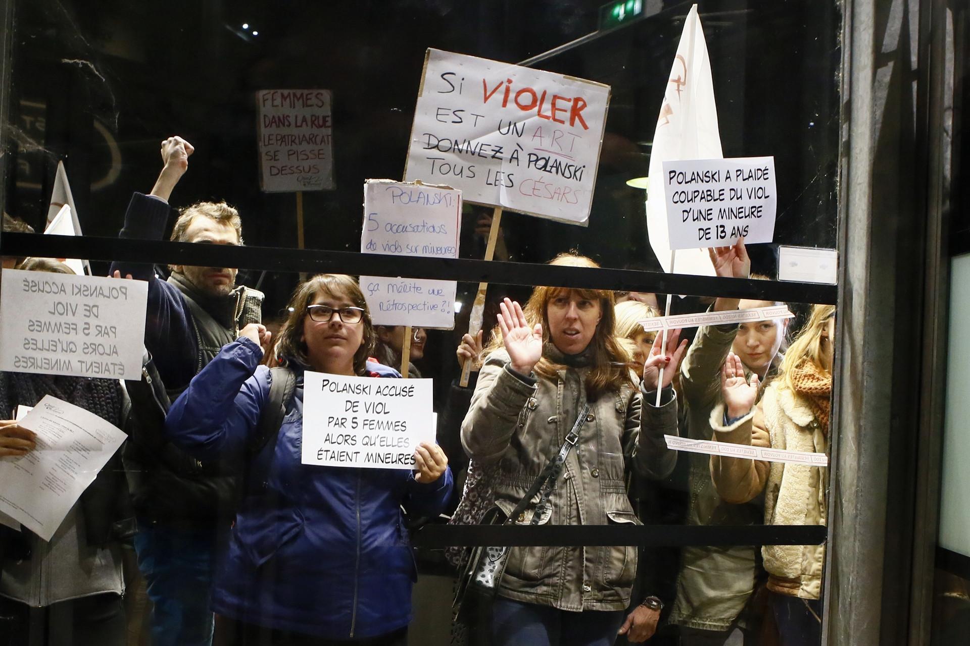 Protesters disrupt Polanski retrospective after new rape allegations