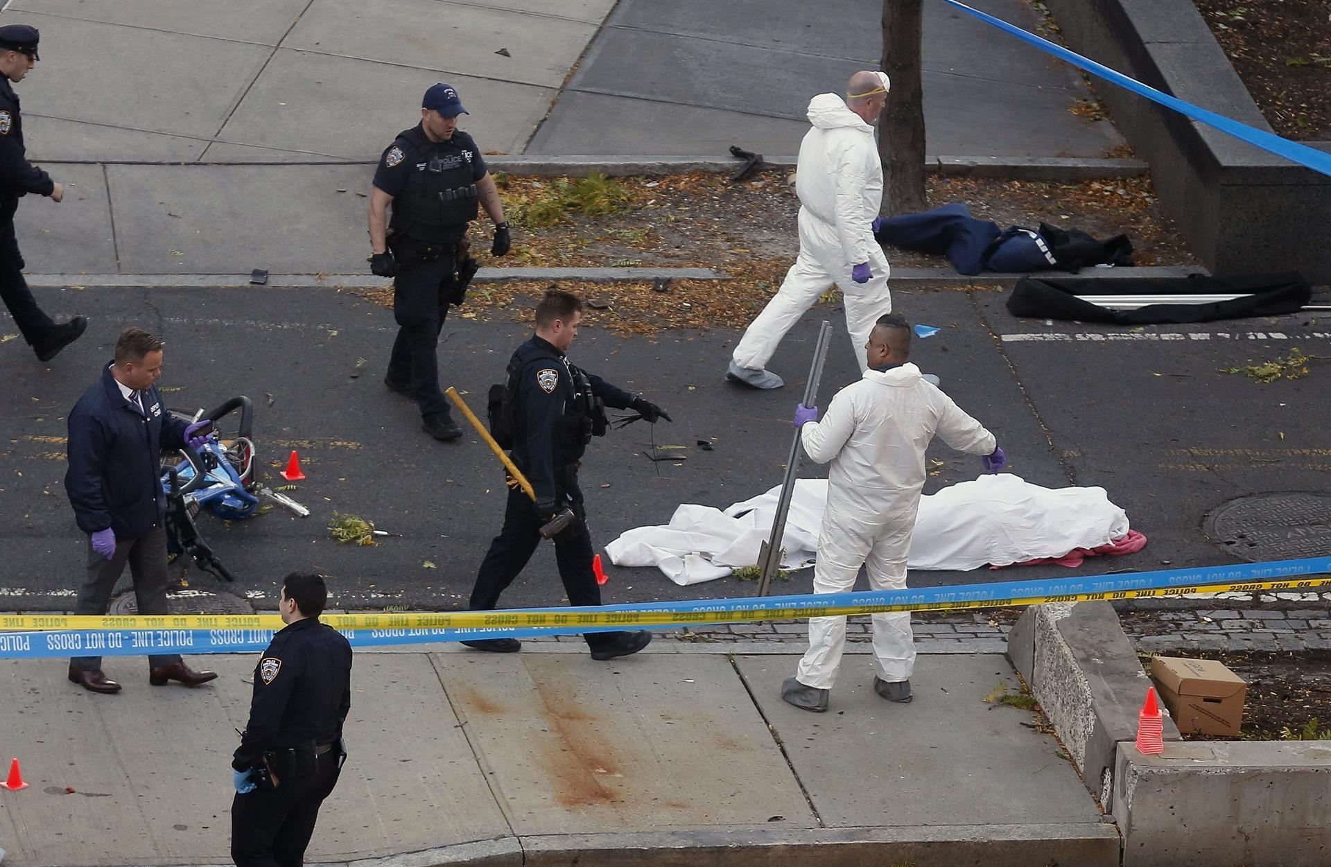 Cowardly act of terror in New York: Uzbek truck driver kills at least eight