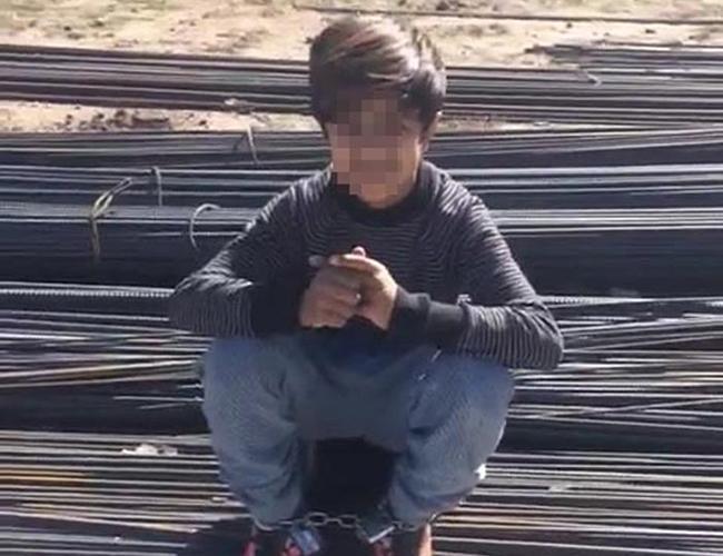 Turkish police detain man who chained nephew’s legs to punish him