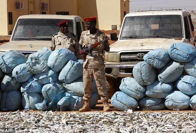 Sudan forces seize 19 tonnes of hashish in Darfur ambush