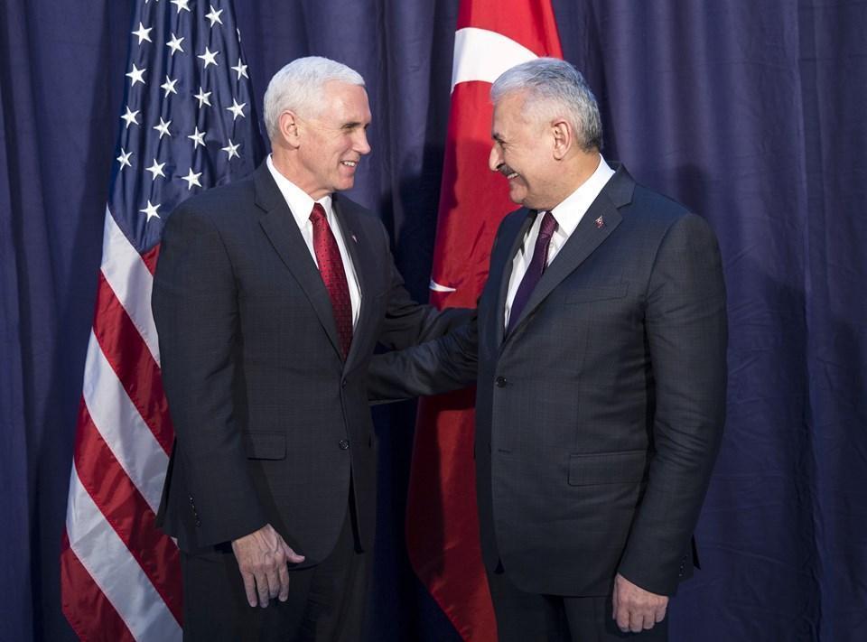 Turkish PM to meet US VP Pence to discuss troubled ties