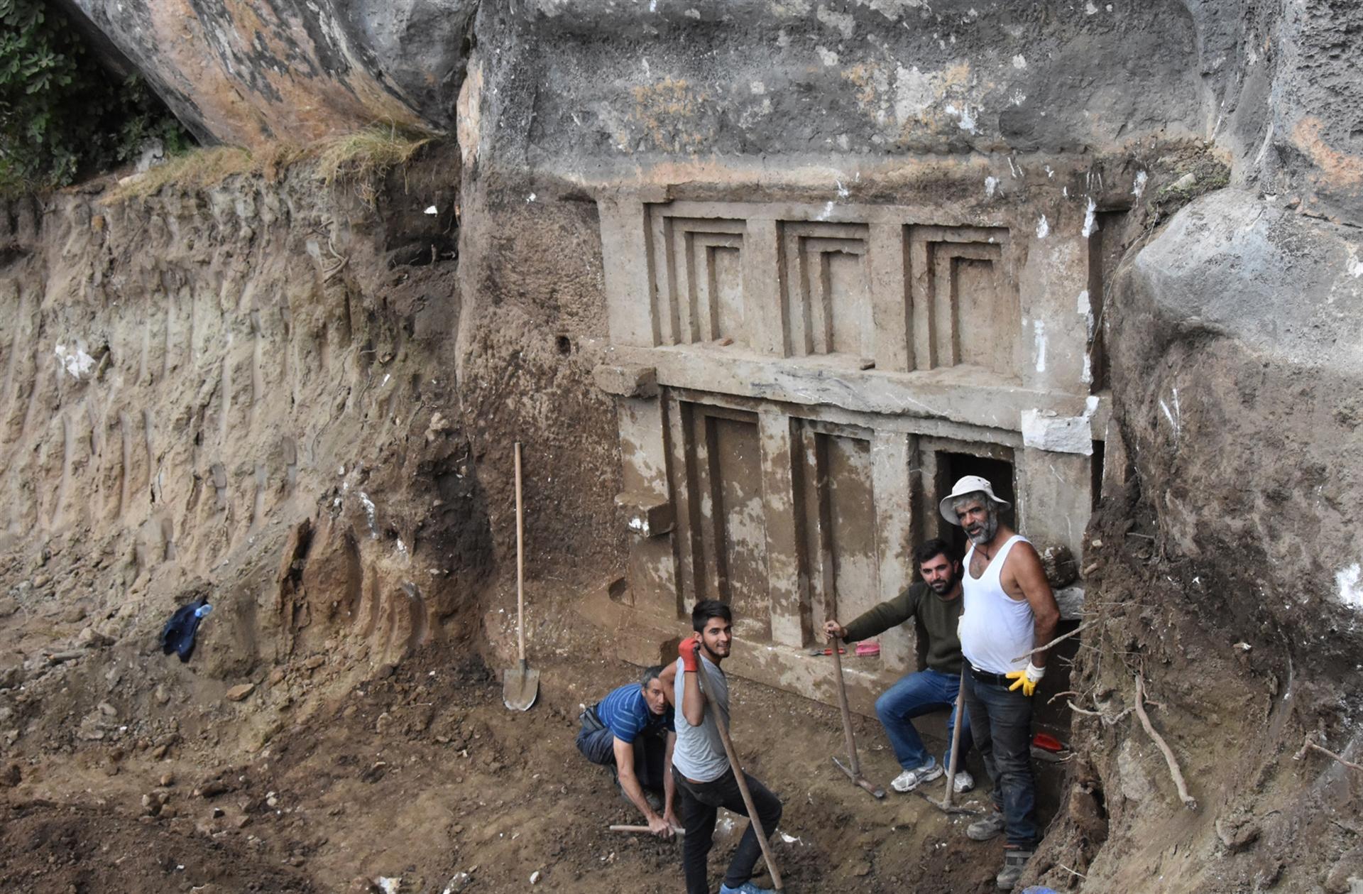 Lycian tomb unearthed in home of Santa Claus