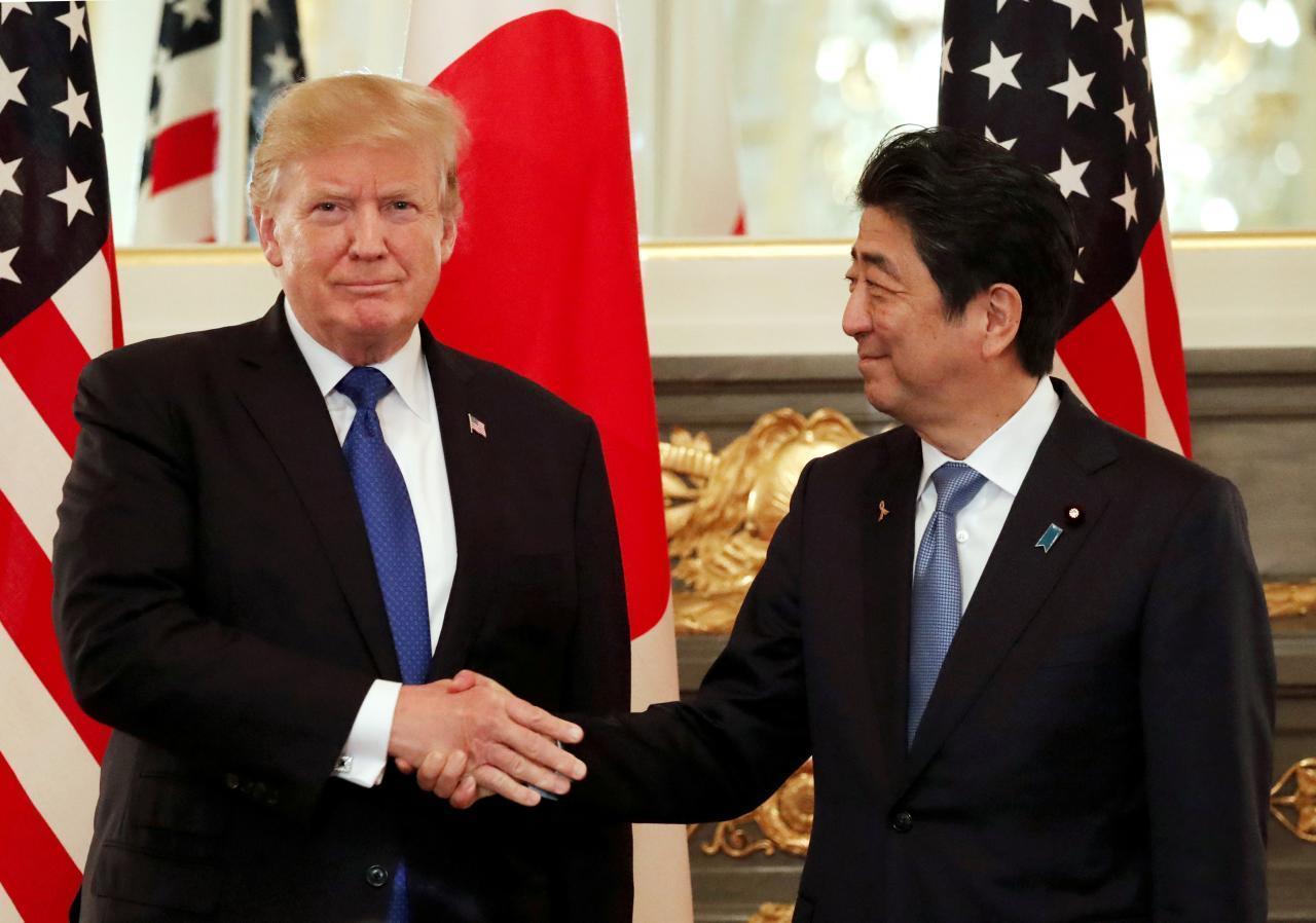 Trump vows support to Japan against North Korea