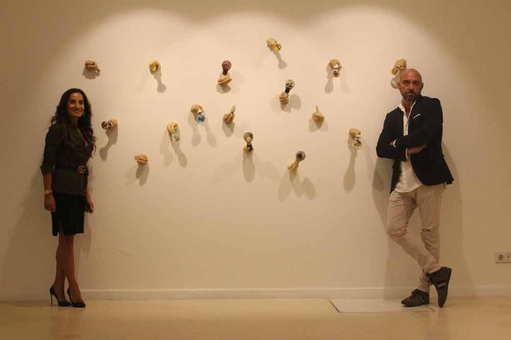 Lido Rico’s sculpture paintings reflect internal agony in Istanbul