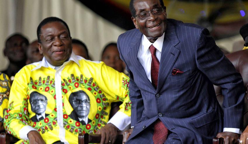 Zimbabwe’s Mugabe says fired deputy plotted to take power