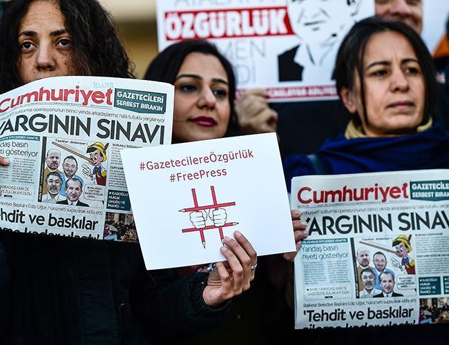 Euro court rejects Turkey’s request for additional time to submit defense in Cumhuriyet case