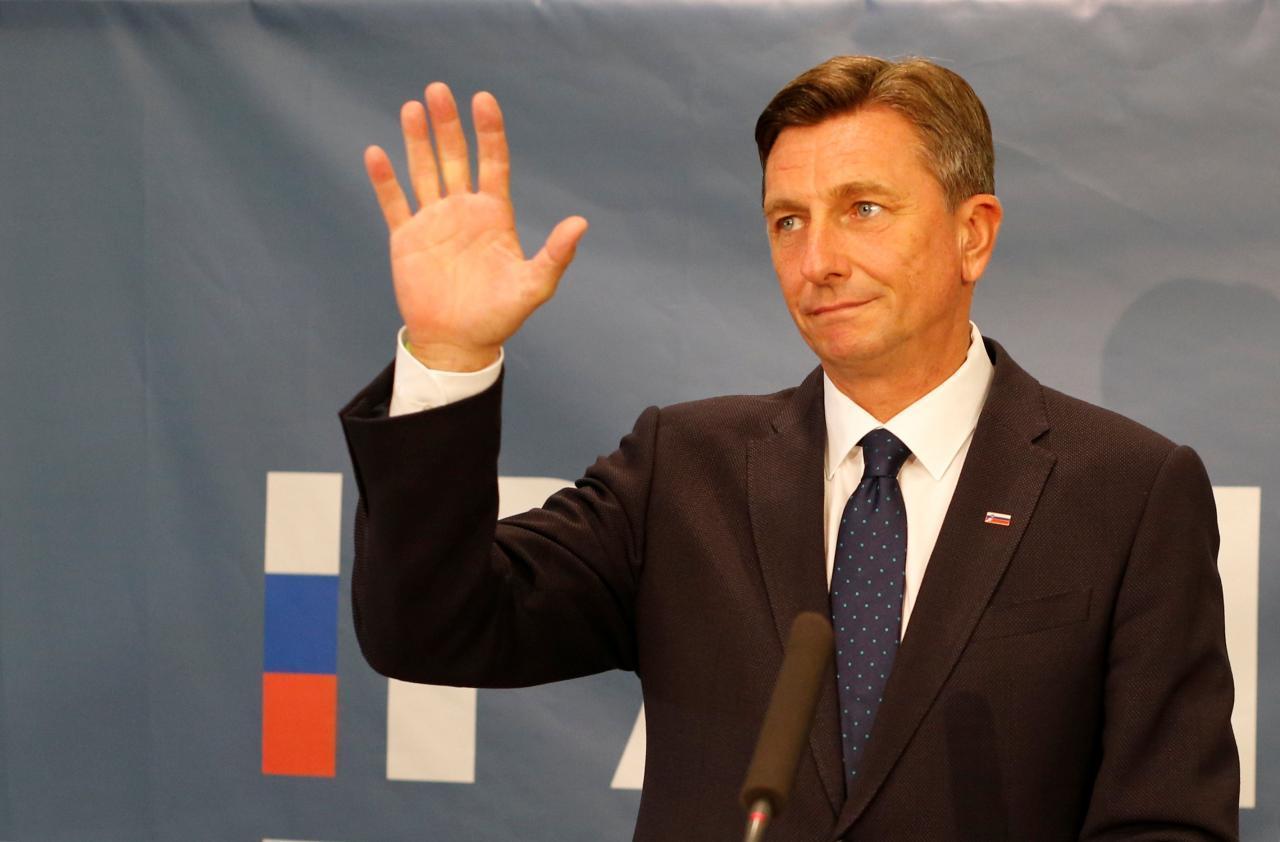 Slovenia’s President Pahor wins second term in close race