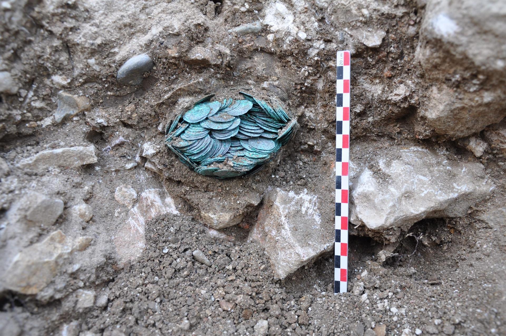 Medieval treasure found in French abbey