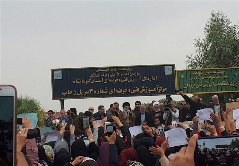 Iran’s supreme leader visits quake-hit area, urges more aid